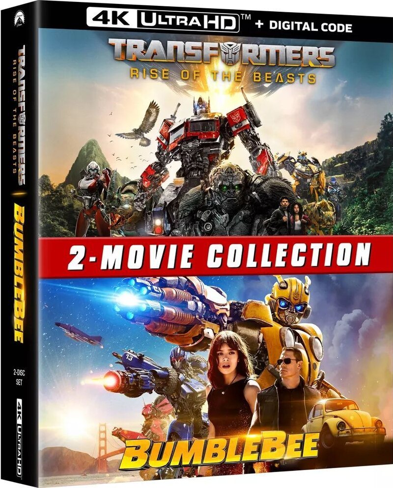 Transformers Rise of the Beasts 4K UHD Blu Ray DVD Product